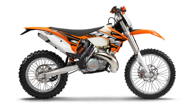 KTM 300 EXC 2013: Carry on instead of climbing off!