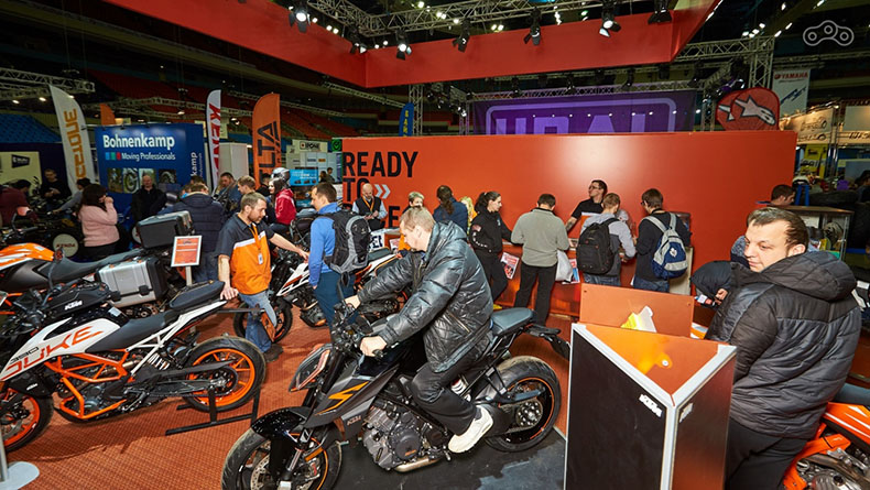 Мотоциклы КТМ показали на московской выставке Мотовесна-2018